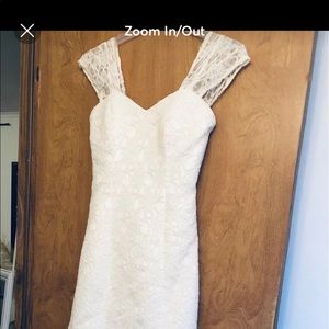 Wedding dress size 0-2